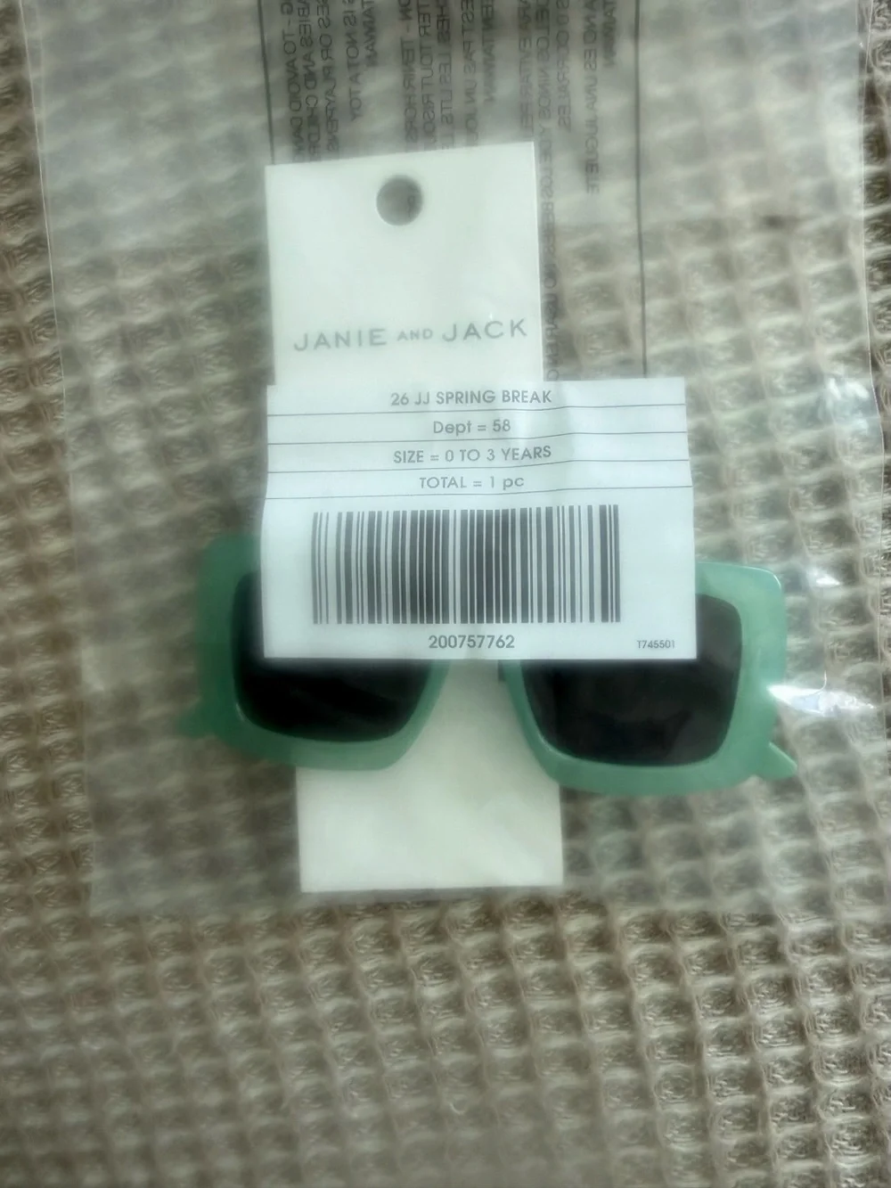 Janie and Jack￼ stylish mint